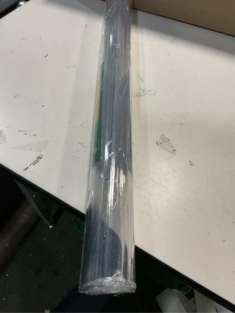 Condition photo showing New/Like New for 24 x 36 Inch Clear Table Cover Protector, 2mm Thick Clear Table Protector for Dining Room Table, Plastic Table Cover, Waterproof Table Pad for Kitchen, Office Clear 2mm 24" x 36"