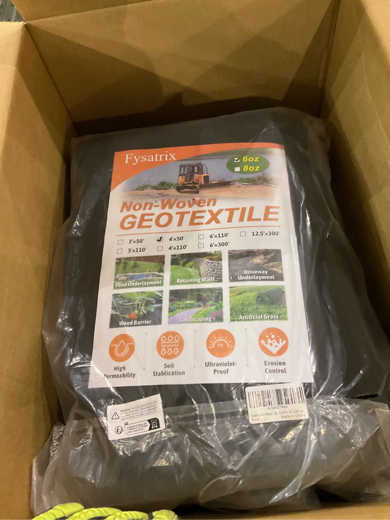 Fysatrix Non Woven geotextile Control, 4FTx50F7 6uz