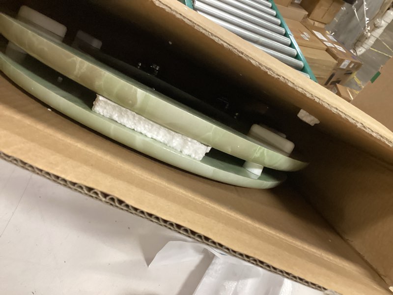 Condition photo showing Good Condition for Angol Shiold ROUND Resin Toilet Seat Soft Close Quick Release Easy Clean Adjustable Hinges Heavy Duty Transparent Ocean Acrylic Toilet Seats (17 Inch, 3D Clear Seashells, Upgraded hinge)