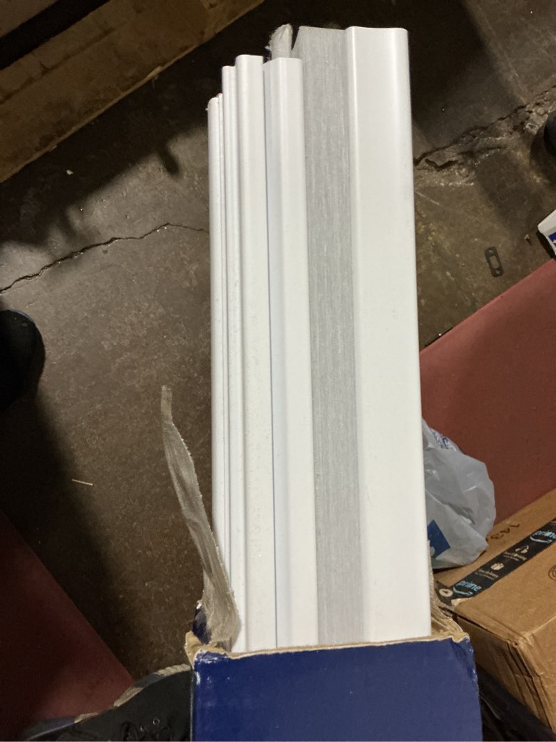 Condition photo showing As Is for levolor 48-in x 72-in snow blackout cordless cellular shade