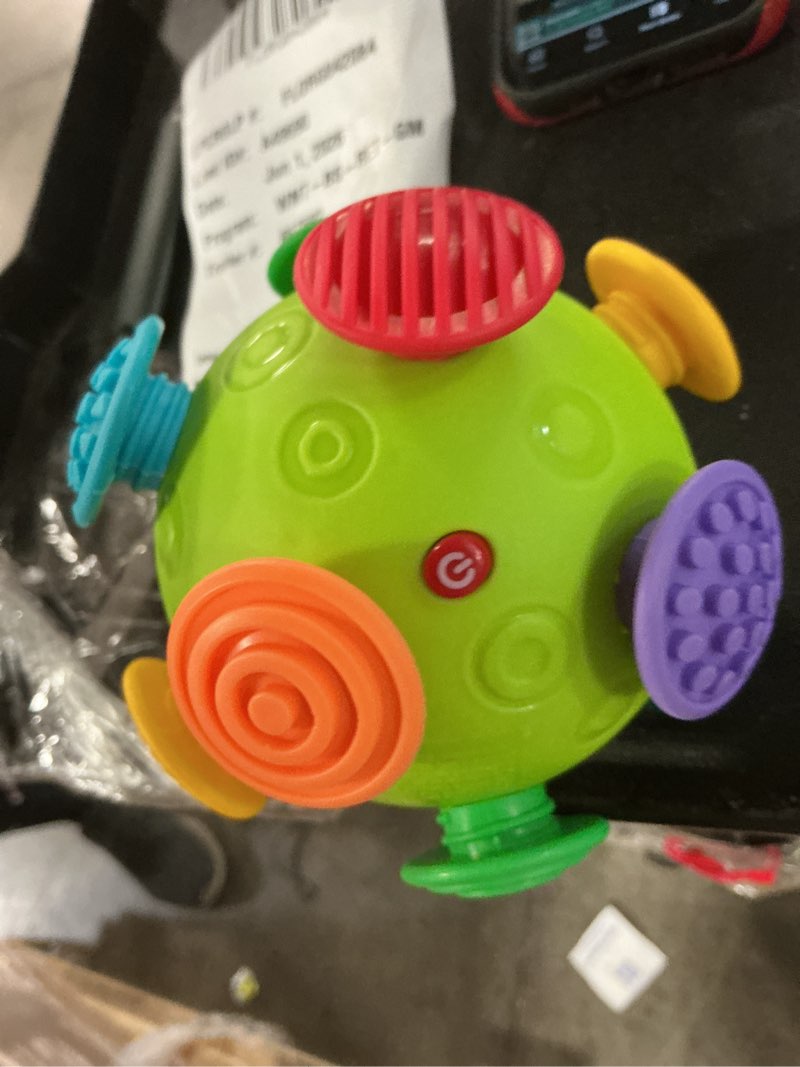 Condition photo showing As Is for imagine sensory bumpie ball, baby and toddler interactive toys, ages 12+ months