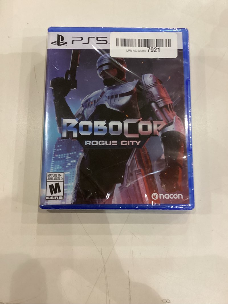 Condition photo showing New/Like New for Robocop rogue city ps5