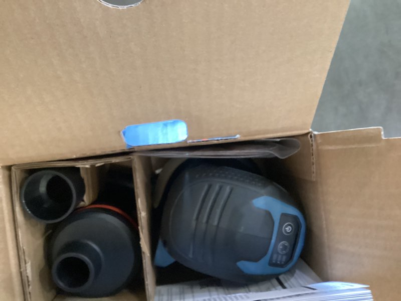 Condition photo showing New/Like New for senix 20v cordless 5-inch 3-speed orbital sander (brushless motor + led light + dust collection adaptation, no battery)