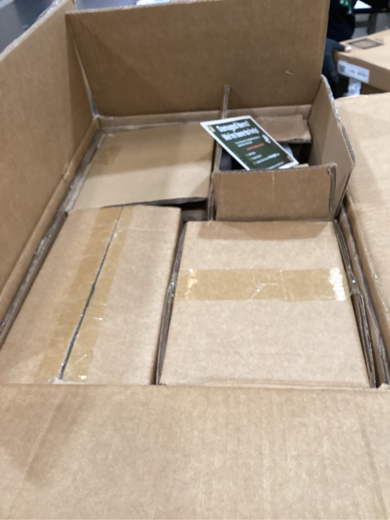 Condition photo showing As Is for leratio ceramic dinnerware sets for 6,porcelain plates and bowls sets with wavy edge,microwave & dishwasher & oven safe,light weight & scratch resistant dishes sets-light blue(18pcs)