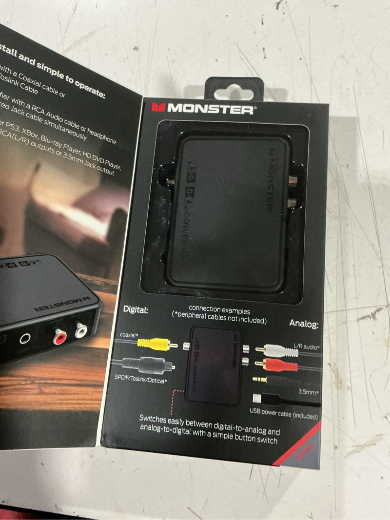 Condition photo showing Good Condition for digital/analog /analog to digital audio converter