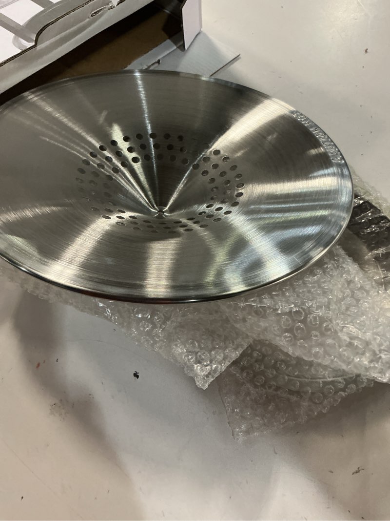 Condition photo showing Good Condition for solo stove mesa stainless steel heat deflector 6 in. h x 10.5 in. w x 10.5 in. d