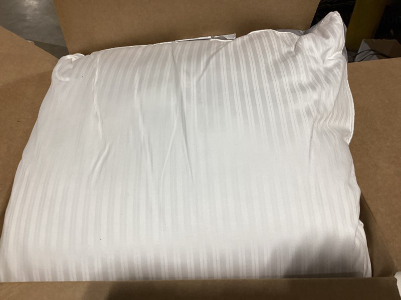 Condition photo showing As Is for indulgence side sleeper pillow by isotonic 36"x20" king king (pack of 1)