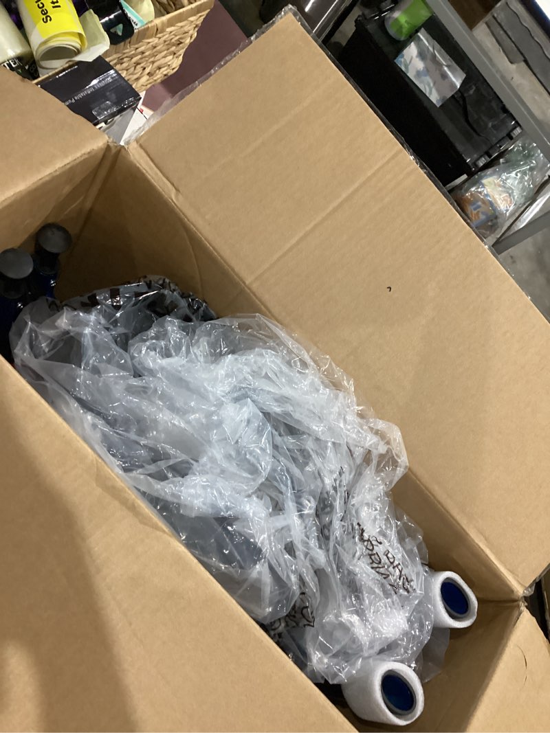 Condition photo showing Good Condition for WALK MATE Rollator Walker for Seniors with Cup Holder, Upgraded Thumb Press Button for Height Adjustment, 4 x 8 Wheels Walker with Seat Padded Backrest Folding Lightweight Walking Aid, Blue