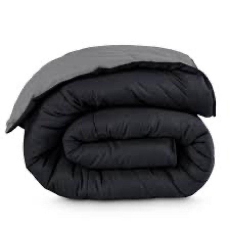 Bare Home Twin/Twin Extra Long Comforter - Reversible Colors - Goose Down Alternative - Ultra-Soft -