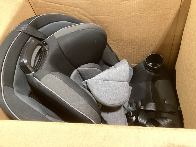 Condition photo showing As Is for Safety 1st Grow and Go All-in-One Slim Convertible Car Seat, Rear Facing, 5-40 lbs, Forward Facing (30–65 lbs), High Back Booster Seat 40-100 pounds, Black Phantom Black Phantom Original