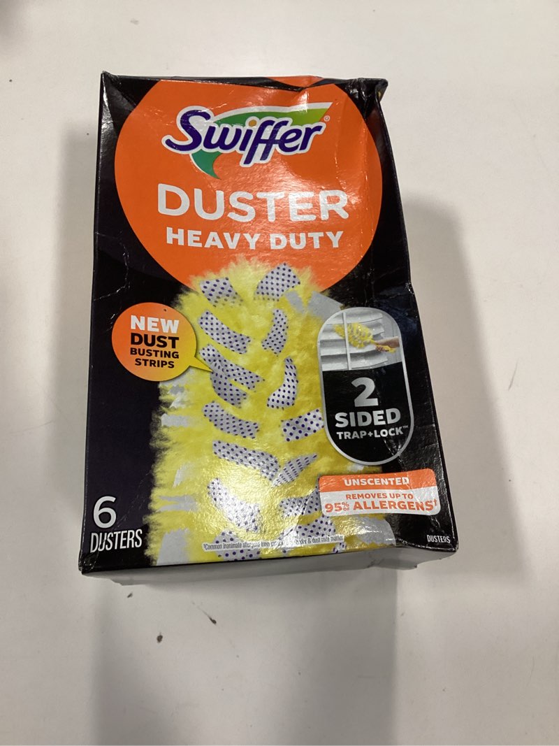Condition photo showing Good Condition for Swiffer Duster Multi-Surface Heavy Duty Refills  6 Count