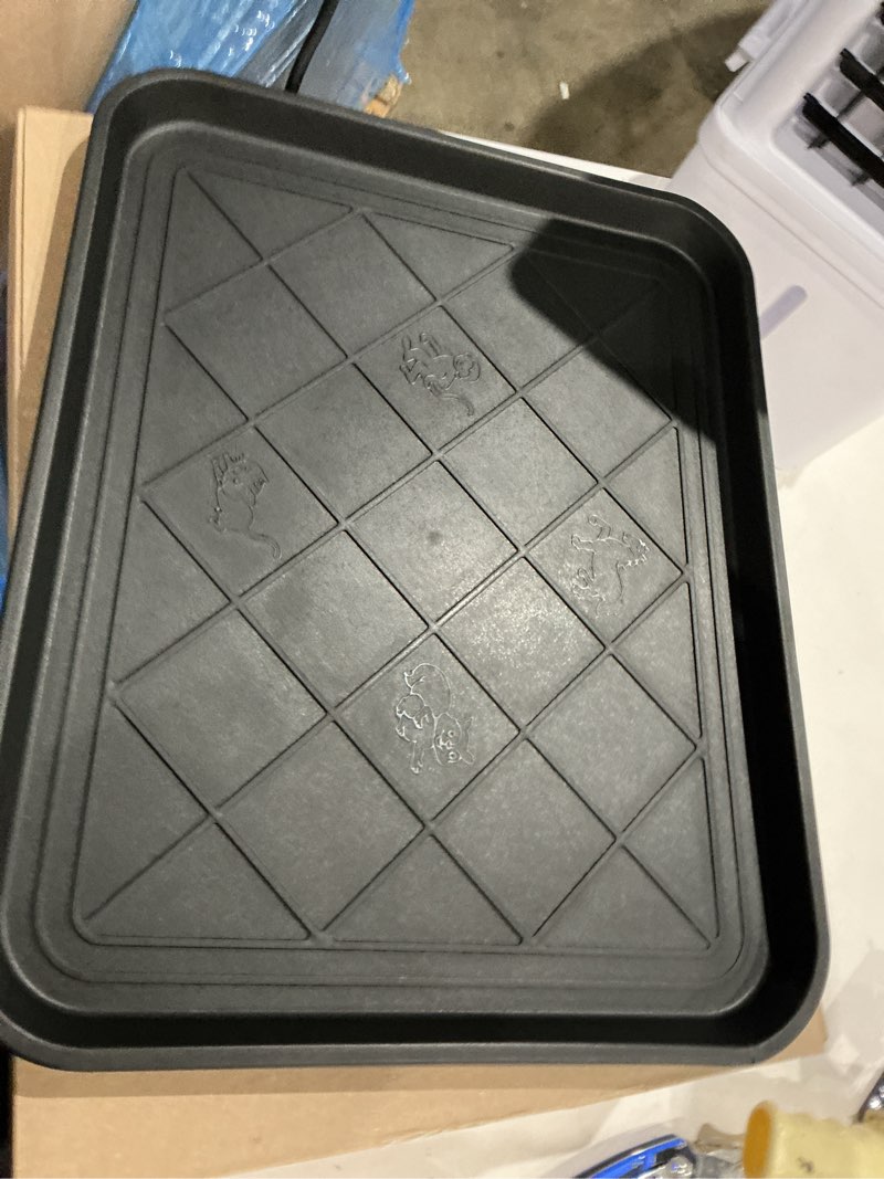 Condition photo showing Good Condition for stalwart eco-friendly boot mat or tray black