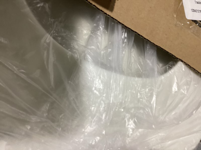 Condition photo showing As Is for bemis 170 durable plastic toilet seat, elongated, white
