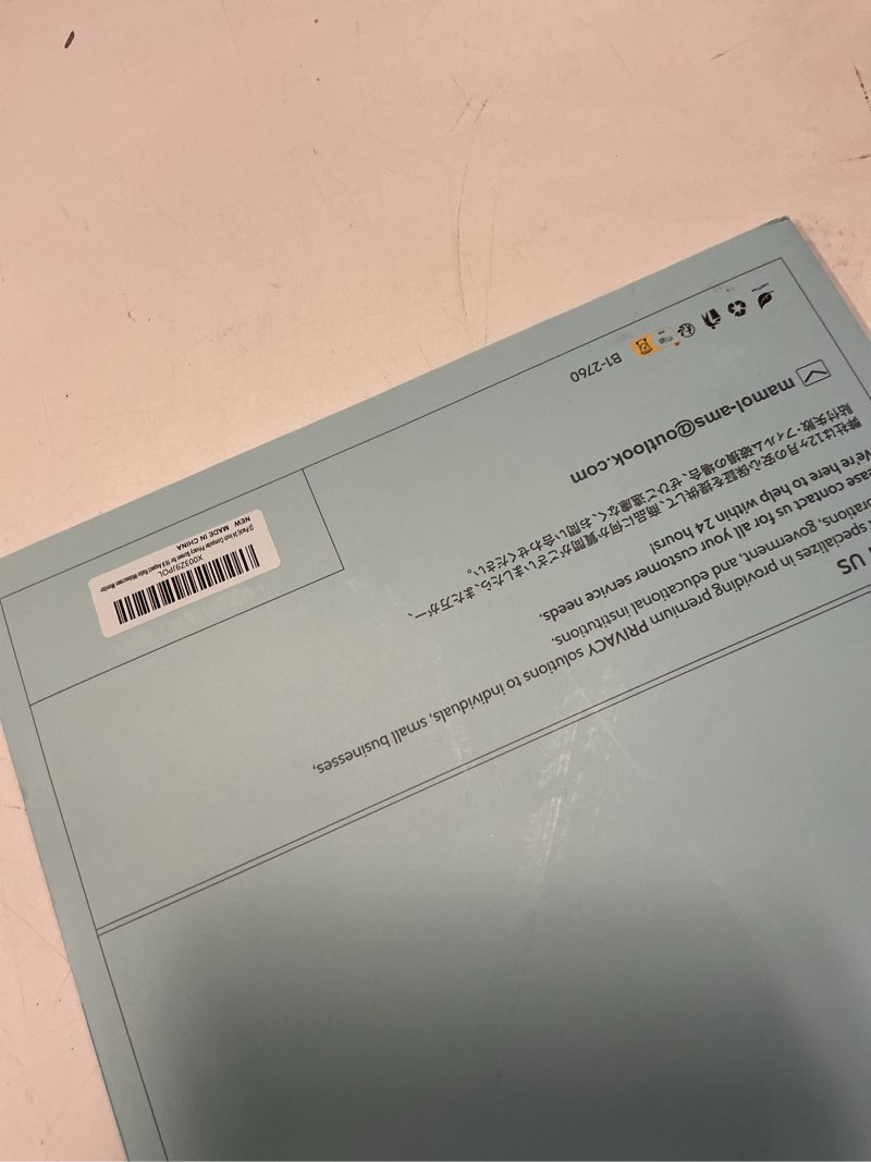 Condition photo showing Good Condition for [2 Pack] 24 Inch Computer Privacy Screen for 16:9 Aspect Ratio Widescreen Monitor, Eye Protection Anti Glare Blue Light Computer Monitor Privacy Filter, Removable Anti-Scratch 24in Protector Film 2 Pack 24 Inch (16:9 Aspect) Black for monitor