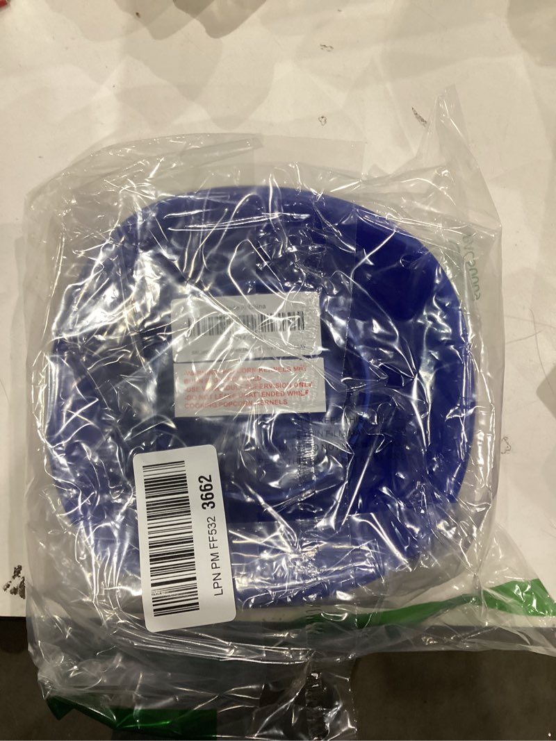 Condition photo showing Good Condition for The Original Salbree Collapsible Silicone Microwave Popcorn Popper Maker Machine, Microwavable Bowl Holds 16 Cups, Uses Hot Air and Oil Always Optional - The Most Colors Available (Blue)