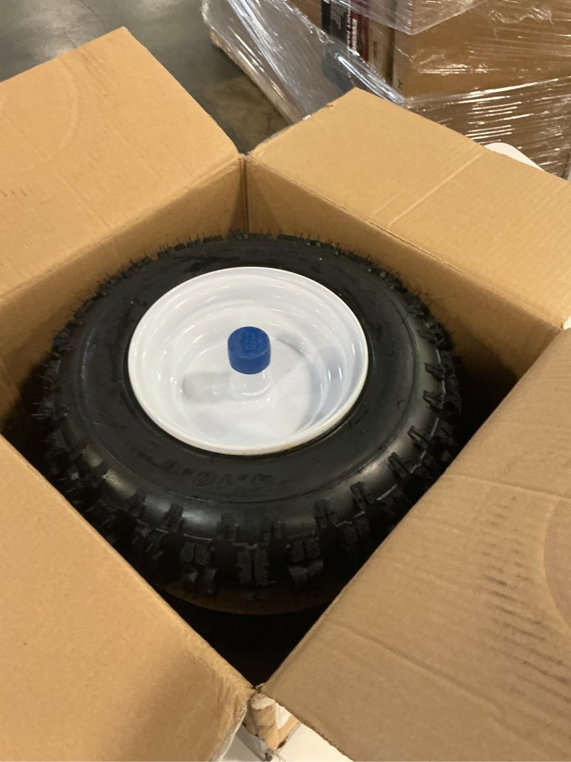 Condition photo showing New/Like New for 13x4.10-6 Snowblower Tire, Ariens 07101238, 13" x4.10-6 Snow Blower Tubeless Tire and Assemblies