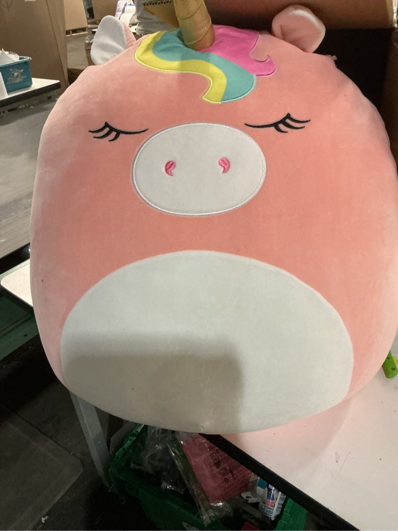 Condition photo showing Good Condition for Squishmallows Original 20in Ilene The Pink Unicorn with Rainbow Mane – Official Jazwares Plush (Jumbo)