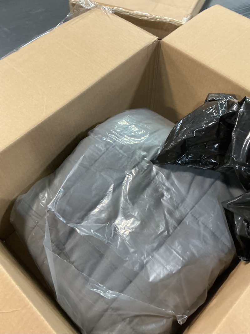 Condition photo showing As Is for sell? sell one like this sell something else  topcee weighted blanket for adults (20 lbs, 60" x 80") queen size soft
