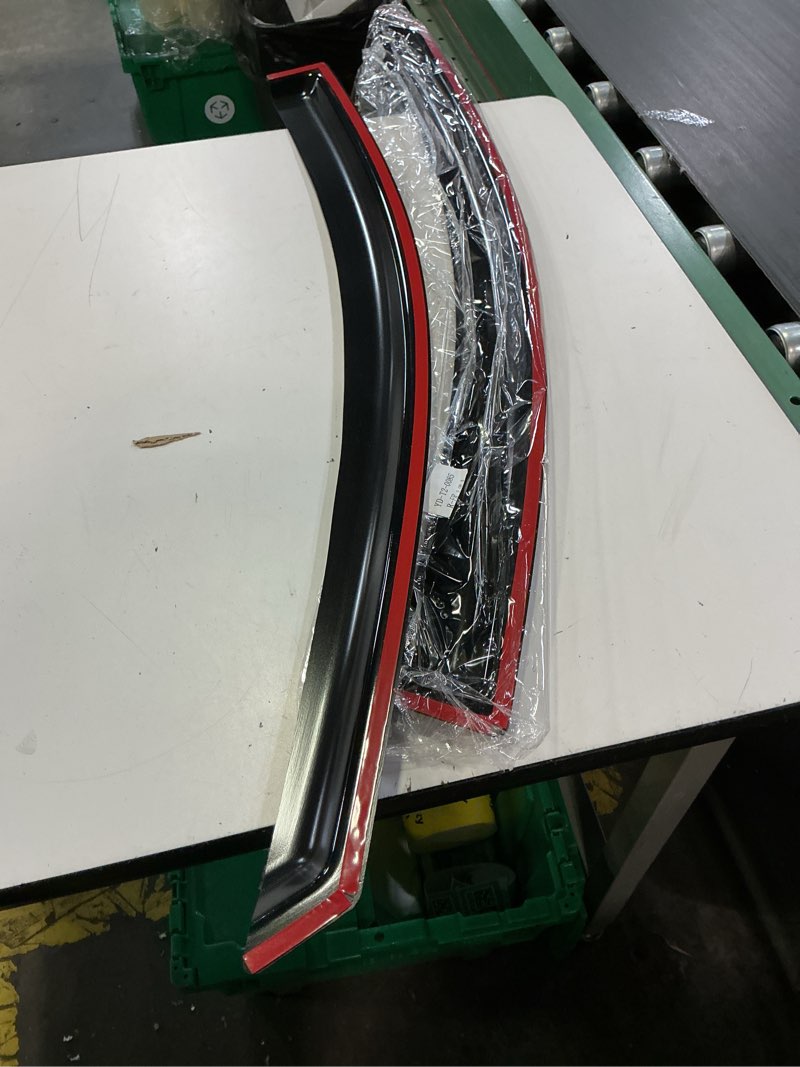Condition photo showing Good Condition for kpy rain guards fit for 2013-2017 honda accord coupe, out-channel window visors vent wind deflectors 2pc, car accessories for 13-17 accord (coupe only) 2013-2017 accord coupe