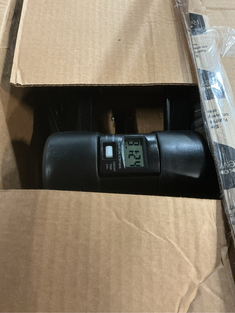 Condition photo showing Good Condition for rock fitness stepper, portable step rocker side to side at home, aerobic workout machine fitness equipment suitable for apartment and dormitory black