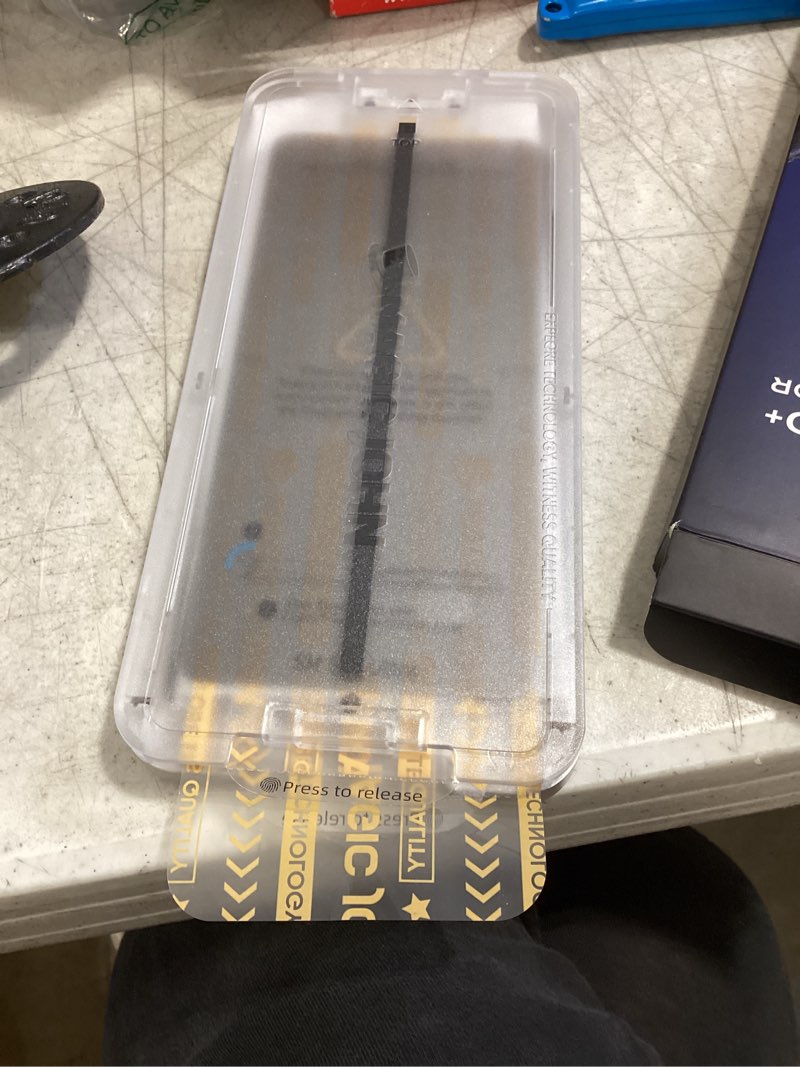 Condition photo showing Good Condition for magic john 2pack 3rd gen for samsung galaxy s26 ultra privacy screen protector, anti-spy, one-pull easy install, smooth touch, auto-align screen, support fingerprint unlock, 9h glass, anti-scratch