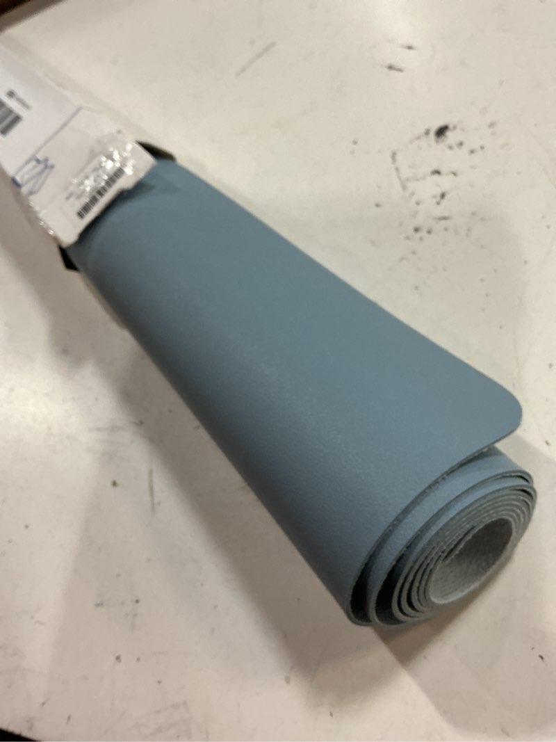Condition photo showing Good Condition for ysagi leather desk protector, office mat, large mouse mat, non-slip pu leather blotter, laptop pad, waterproof writing pad for office and home (ice blue, 47.2" x 23.6") ice blue 47.2" x 23.6"