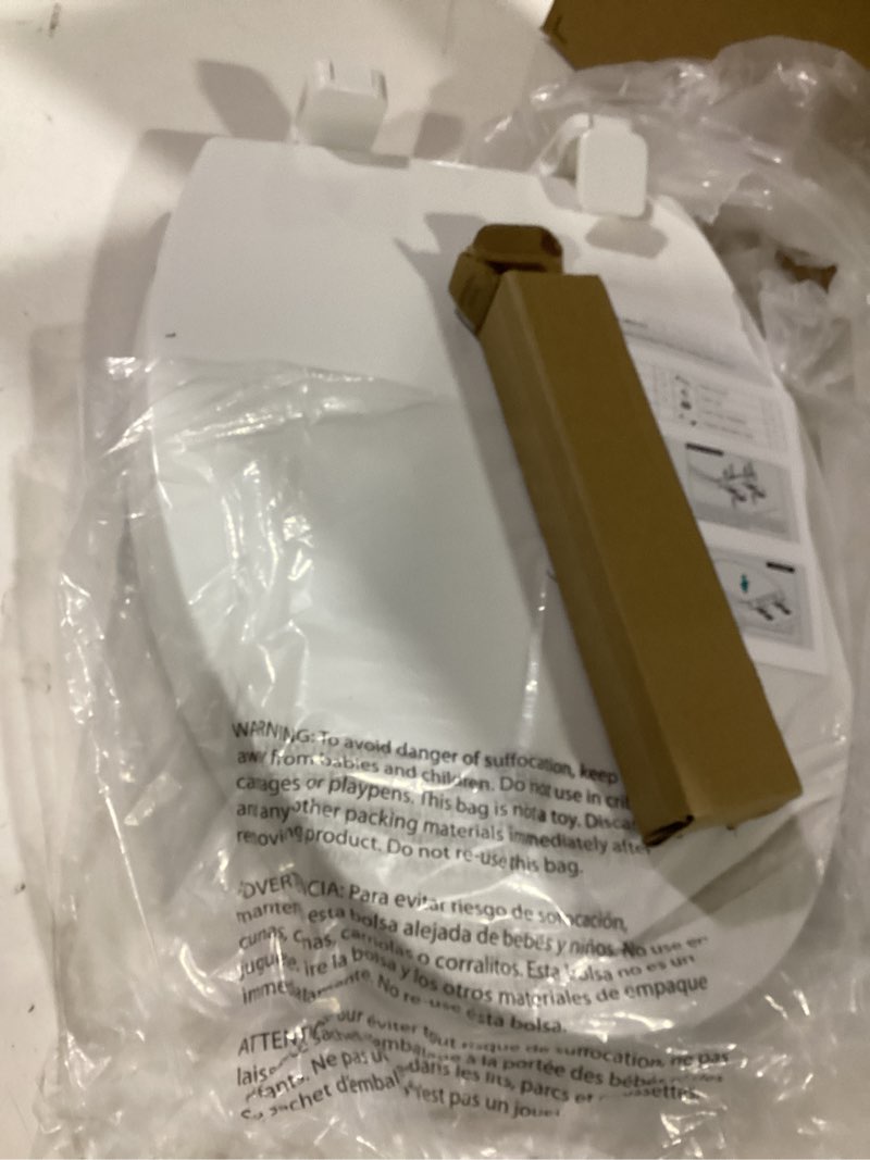 Condition photo showing Good Condition for american standard 5503a00b.020 transitional slow-close elongated front toilet seat, white