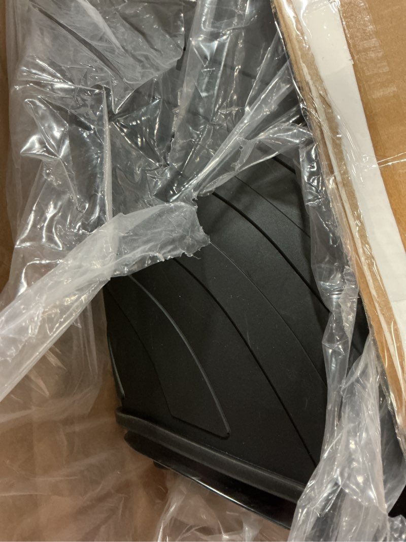 Condition photo showing As Is for car floor mats custom fit for 2013-2018 for dodge ram 1500/2500/3500 crew cab 2019-2024 for dodge ram 1500 classic crew cab 4 full size doors odorless rubber all weather floor liners black crew cab 2013-2018