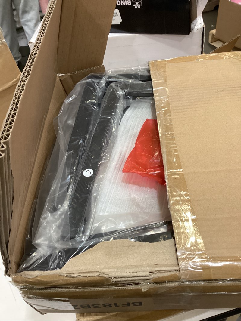 hoobro small round side table, 2-tier round sofa end table, compact nightstand with cotton linen sto