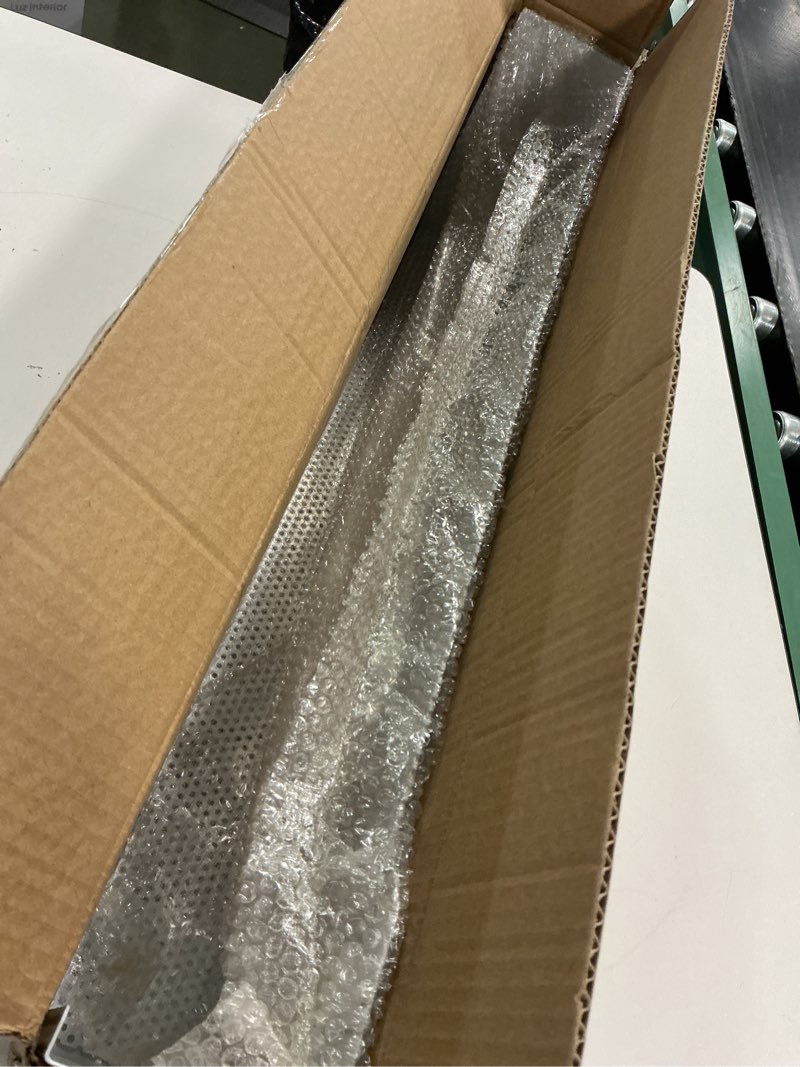 Condition photo showing Good Condition for Upgraded 2 FT Base board Heater Cover, Galvanized Steel Easy Slip-On Heater Cover with Left and Right for Replacing Old Endcaps