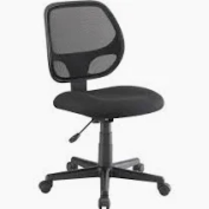 Value mesh task armless chair