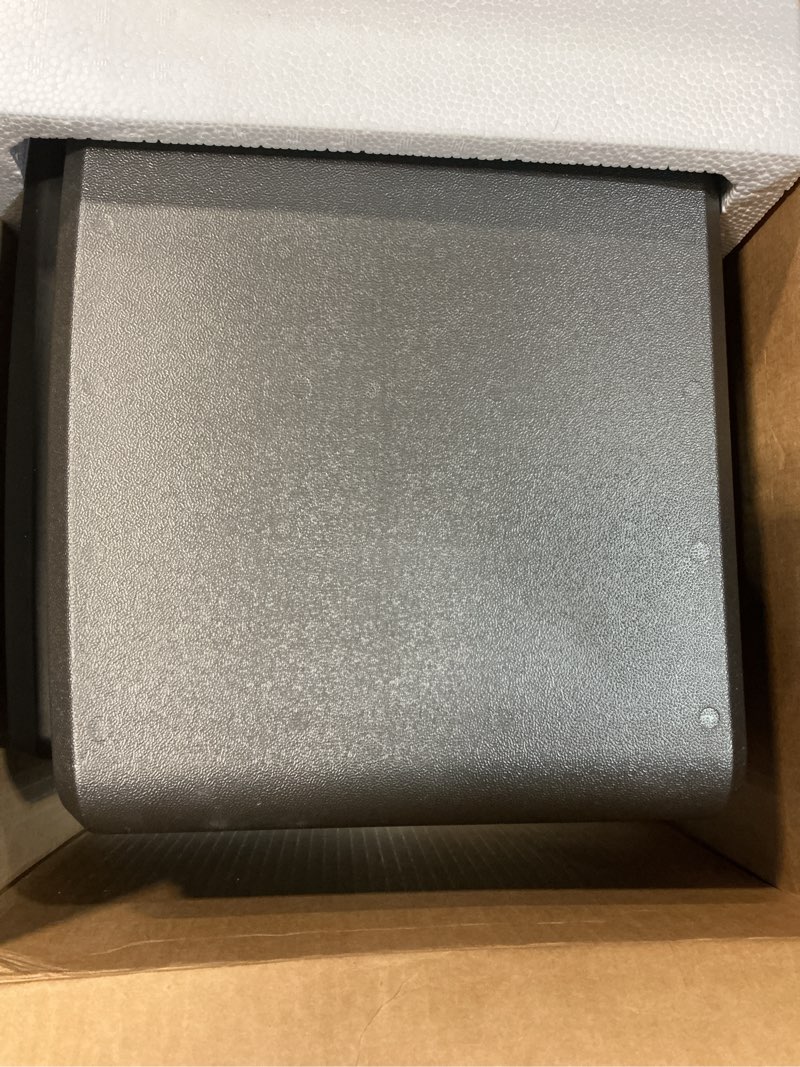 Condition photo showing Good Condition for sentrysafe black fireproof and waterproof safe, file folder and document box with key lock, ex. 14.3 x 15.5 x 13.5 inches, hd4100
