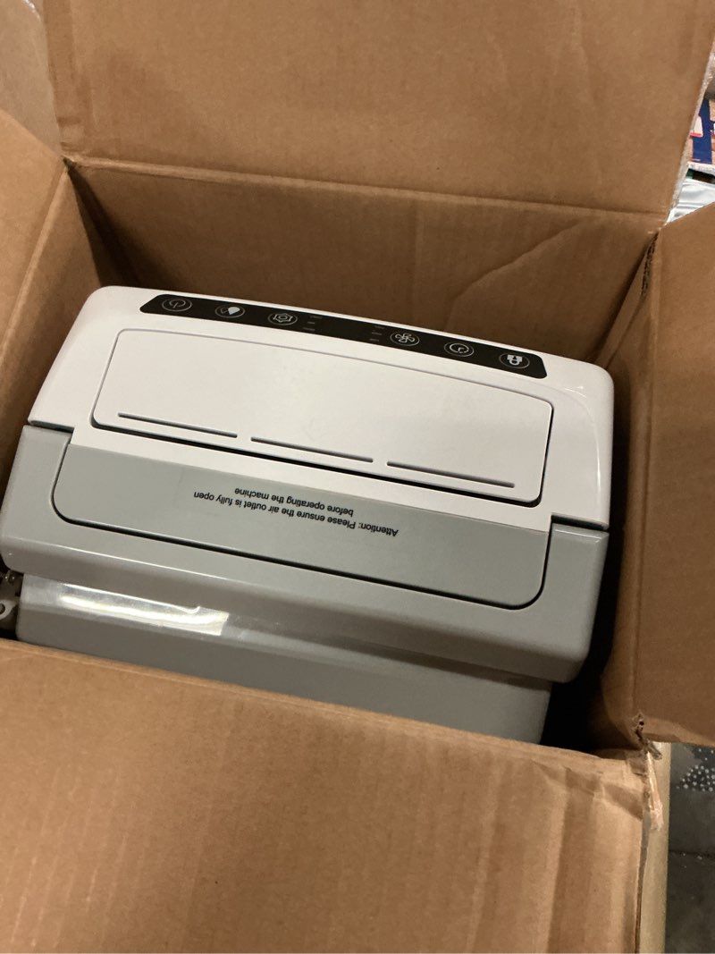 Condition photo showing As Is for waykar 2000 sq. ft 34 pints 2025 most efficient energy star dehumidifier for home and basement with auto or manual drainage, quiet 33db operation, 0.62 gallon water tank capacity 34 pints 2000 sq. ft