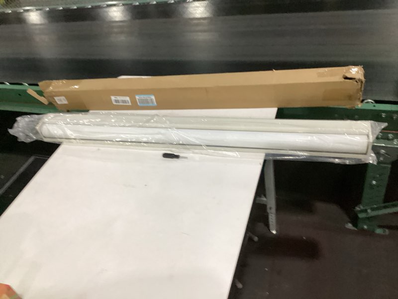 Condition photo showing New/Like New for Joydeco No Drill Blackout Shades, Free-Stop Cordless Roller Shades, UV Protection, Thermal Insulated Blinds for Indoor Windows, Easy Install Window Blinds for Home and Office (Beige, 45" W x 75" H) Beige (No Drill) 45"W x 75"H