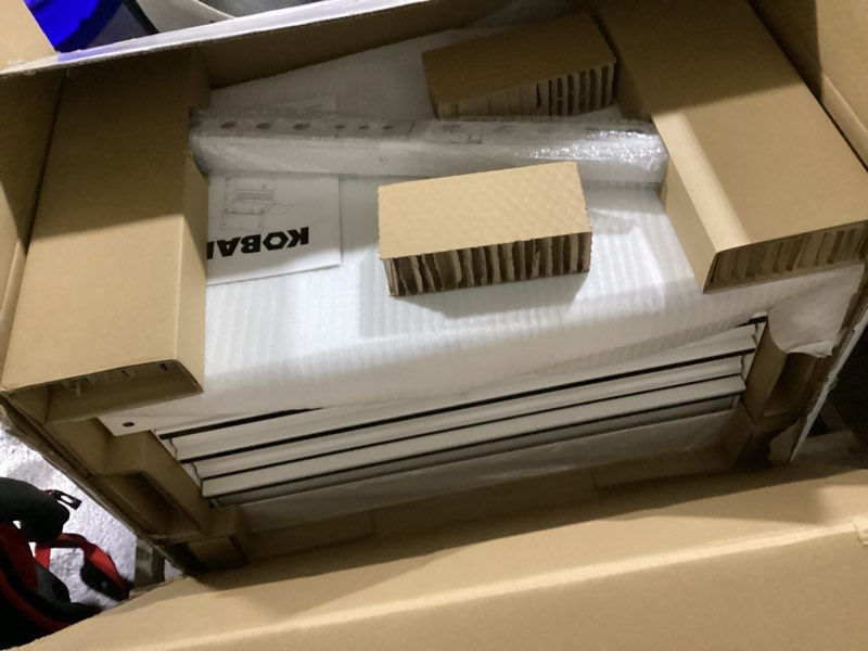 Condition photo showing Good Condition for kobalt 35-in w x 37.5-in h 4-drawer steel rolling tool cabinet (white)