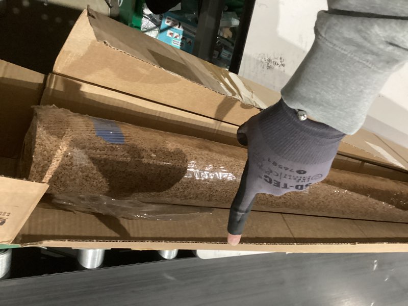 Condition photo showing New/Like New for Flipside Products Cork Roll 4' x 6' x 3MM - DIY Bulletin Board, Wall Accent, Cork Board Roll - Environmentally Friendly, Self-Healing Cork 3mm thick 48" x 72"