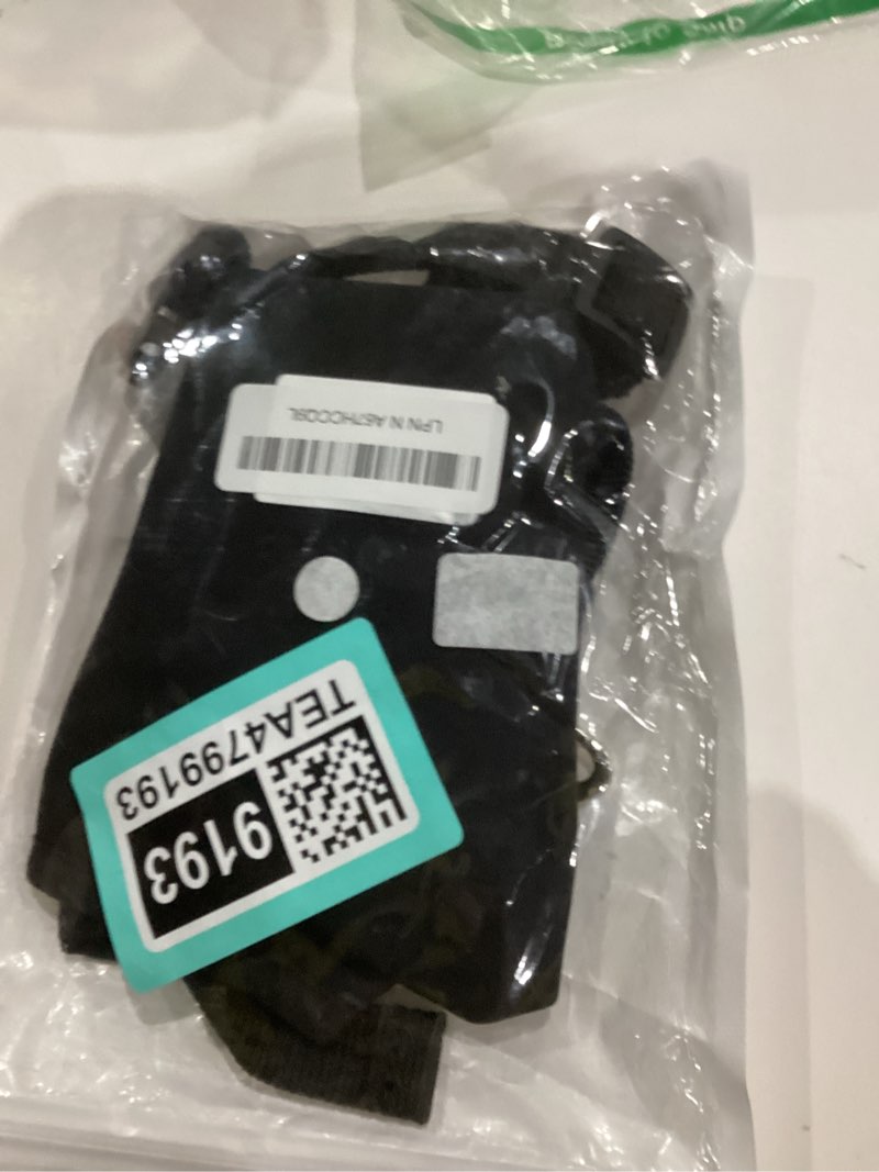 Condition photo showing As Is for BARKLESS Single Dog Rear Leg Sleeve to Stop Licking, Breathable Male Female Dog Recovery Suit for Post Surgery, Comfortable Back Leg Sleeve for Wound Healing, Protective Cone Collar Alternative M Black