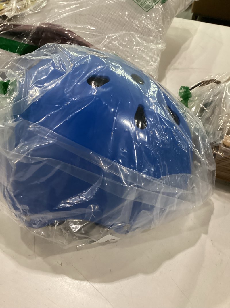 Condition photo showing Good Condition for BURSUN Kids Bike Helmet Ventilation & Adjustable Toddler Helmet for Ages 2-14 Kids Boys Girls Multi-Sport Helmet for Skateboard Roller Skateing Bicycle Scooter blance Bike Small: 18.9"-21.3" / 2-8 years BLUE-1