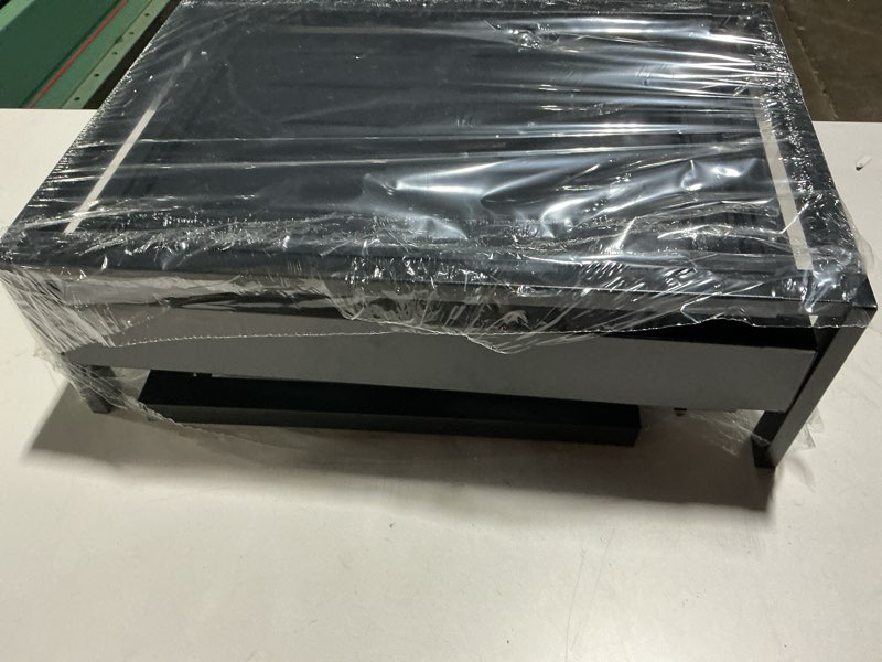 Condition photo showing Good Condition for (Similar) OPNICE Desk Organizer and Accessories, 2-Tier Computer Monitor Stand Riser with Drawer and 2 Pen Holders, Laptop Stand, Office Desk Accessories for Office Supplies, Black Black 1-Pack