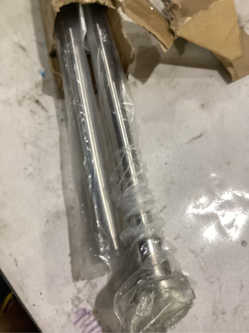 Condition photo showing Good Condition for artiwell heavy duty shower rod, adjustable shower curtain rod, expandable 47-84 inch, permanent mount shower rod, never rust stainless steel for window curtain and closet, brushed nickel