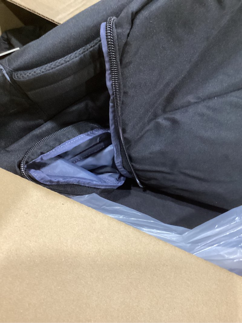 Condition photo showing As Is for YOREPEK Stroller Bag Compatible with UPPAbaby Vista V2/V3 and Cruz V2 (No Wheel Removal Needed), Padded Stroller Travel Bag with Wheels, Foldable Stroller Cover with Storage Pocket, All Black