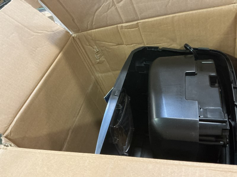 Condition photo showing Good Condition for Amazon Basics Paper Shredder for Home and Office, New Model 15-Sheet Cross Cut, CD/Credit Card Shredder, 6 Gallon Wastebasket, Black