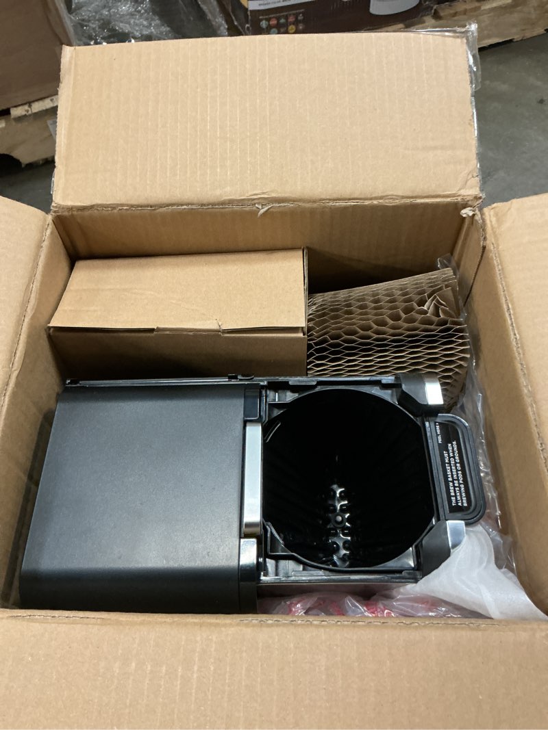 Condition photo showing As Is for Ninja Hot and Iced Coffee Maker, Single Serve Coffee Maker and Drip Coffee Machine, DualBrew Pro Specialty 12-Cup with K-Cup Combo, Includes Permanent Filter, CFP307 Frother + Permanent Filter