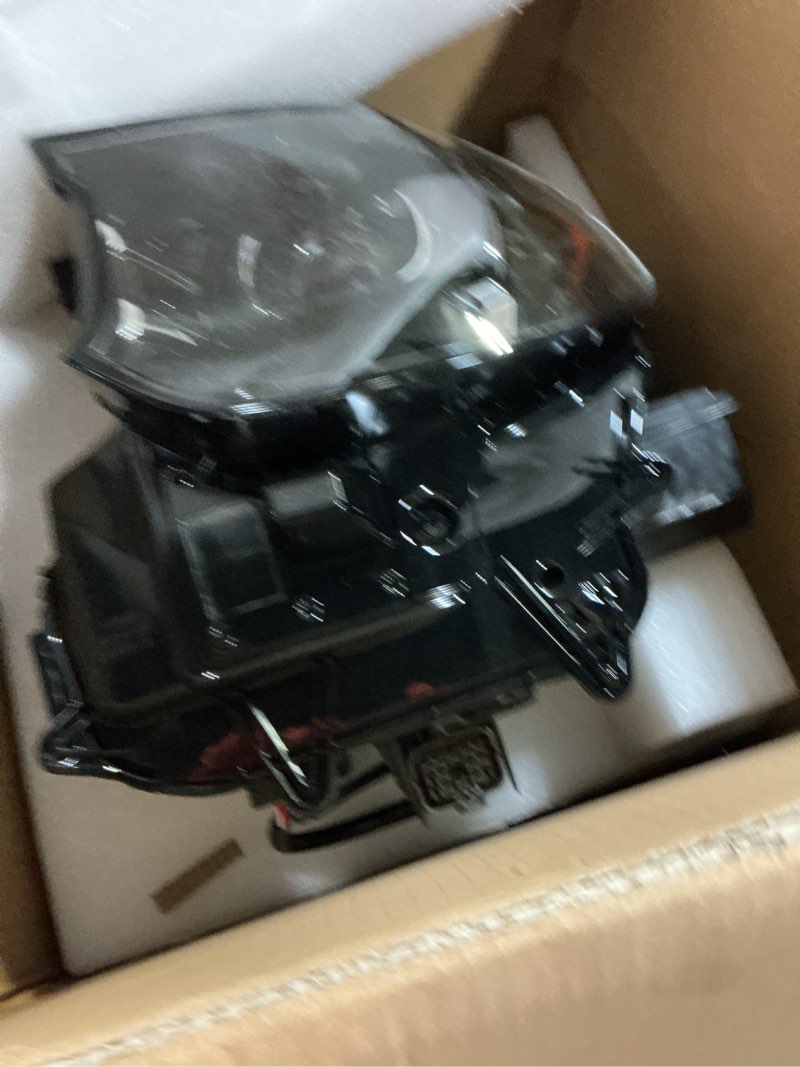 Condition photo showing New/Like New for headlight assembly driver left side w/afs adaptive & led drl fits for mazda cx-90 cx90 2023-2025 replace# kml8-51040 kml8-51-040 kml851040 headlamp