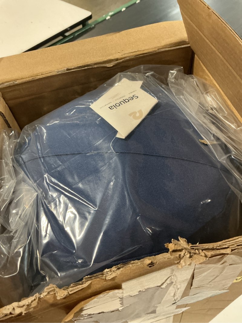 Condition photo showing New/Like New for retrospec retrospec sequoia yoga bolster pillow - meditation cushion for yoga practices - includes machine washable 100% cotton cover & durable carry handle midnight round