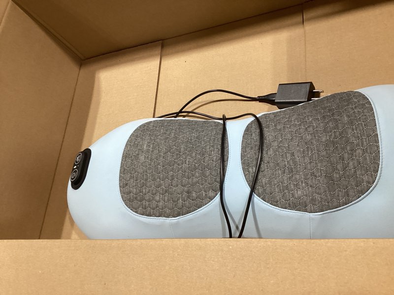Condition photo showing Good Condition for original therava 3-in-1 back massager with traction lift, heat, & vibration massage | lower and upper back relief and muscle relaxation
