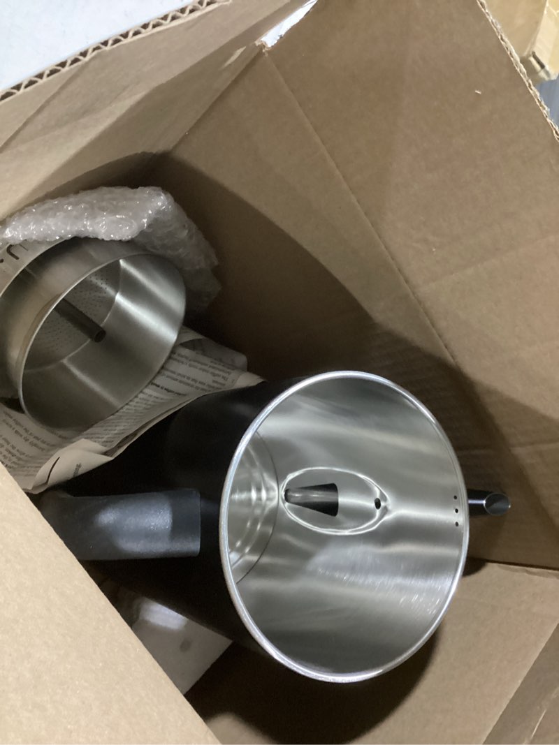 Presto 02815 12-Cup Cordless Coffee Percolator - Stainless Steel, Modern Design, Easy Pour Spout, St