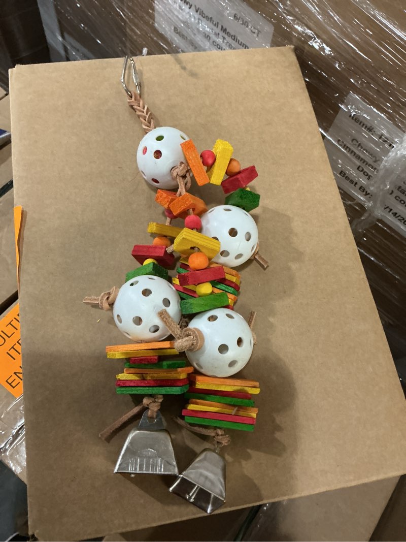 Condition photo showing New/Like New for Caitec Bird Toy Batter Up 5in x 12in Medium