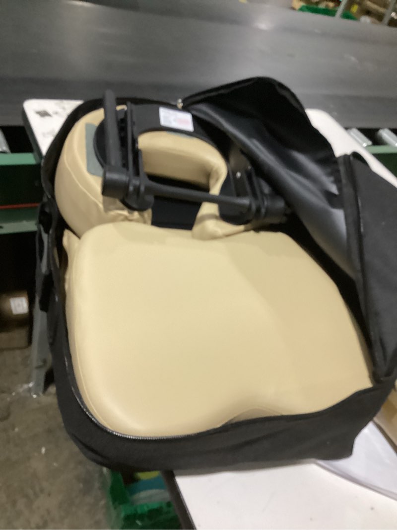 Condition photo showing New/Like New for luxurious 3 in 1 multipurpose massage face cradle & cushion for home mattress, spa table & desktop, foldable adjustable massage table head rest face down pillow for bed at home, office siesta artifact d - beige - upgraded 3 in 1