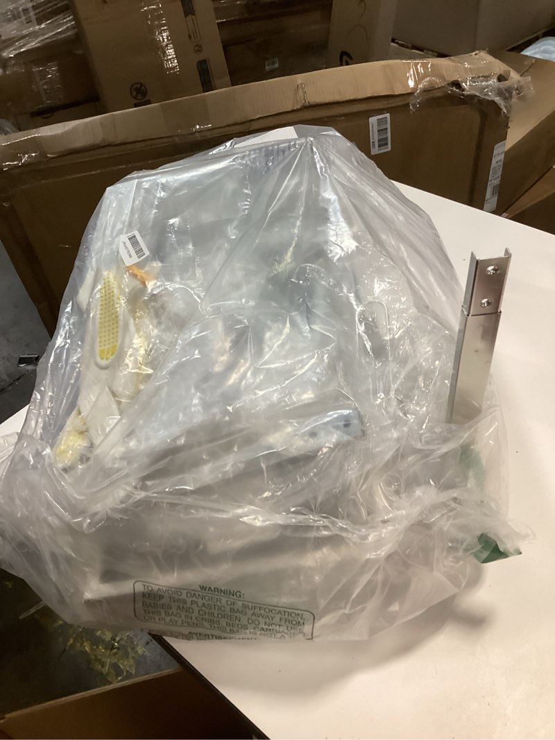 Condition photo showing As Is for 3 Tier Extra Large Over The Sink Dish Drying Rack, Expandable Stainless Steel Dish Drainer with Multifunctional Organizer, Space-Saving Above Sink Dish Rack with Large Capacity for Kitchen Counter Over Sink 3-Tier